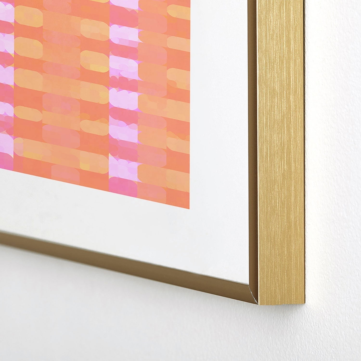 Mirimo Spring glare Metal Framed Art Print