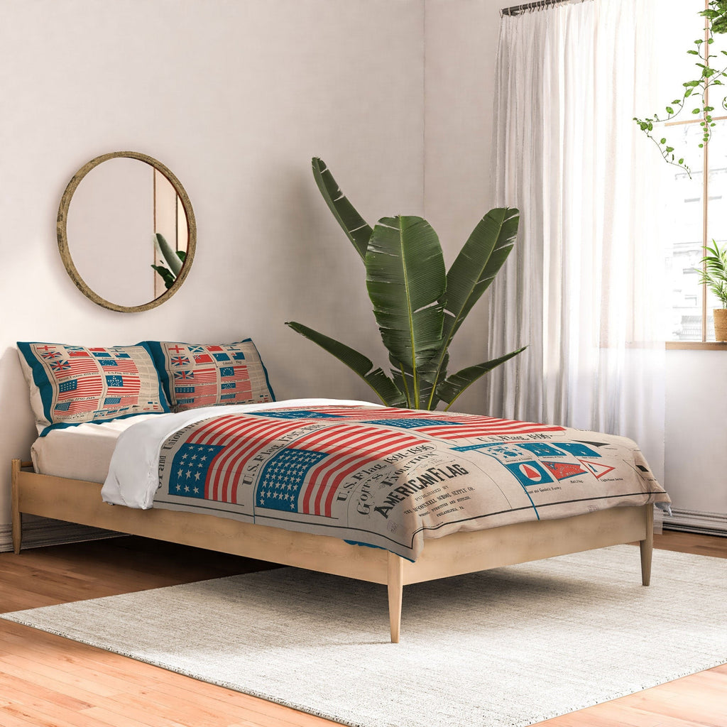 DENY Designs Goff s Evolution of the American Flag Comforter