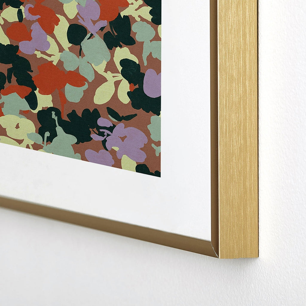 Marta Barragan Camarasa Retro Bloom Medley Metal Framed Art Print