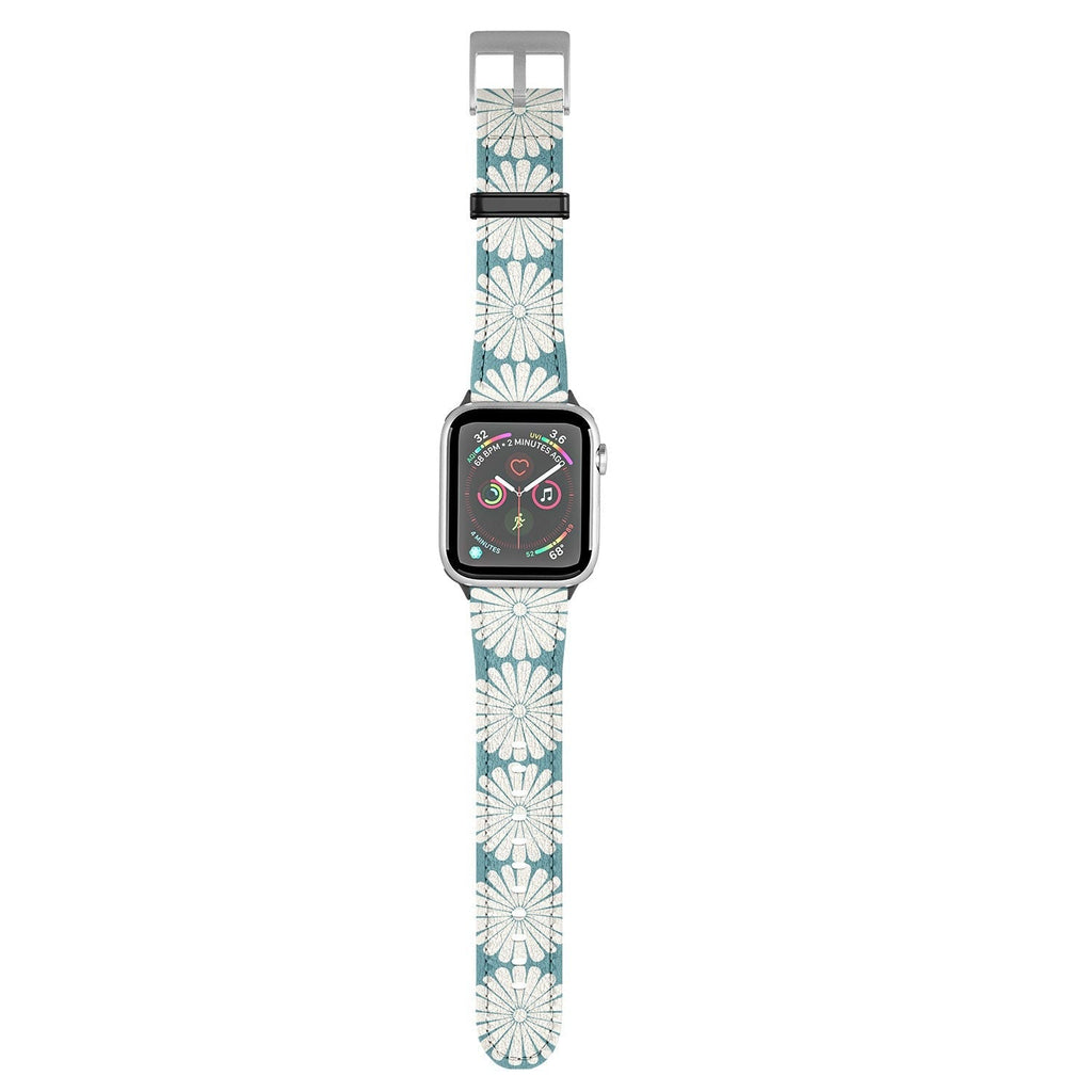 Colour Poems Retro Daisy XXIII Apple Watch Band