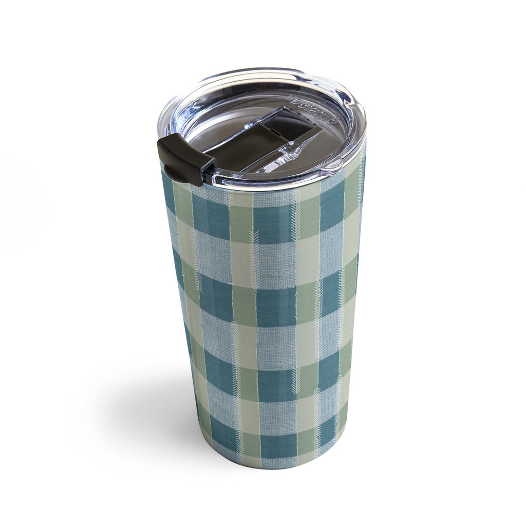 Marta Barragan Camarasa Country Style Checks Travel Mug