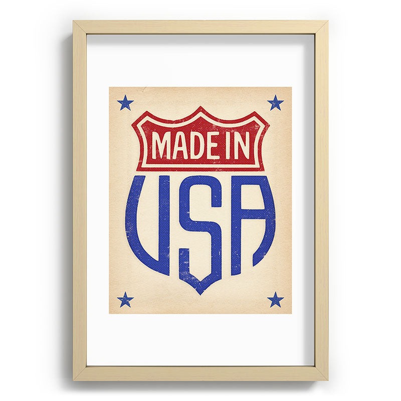 DENY Designs Made in USA Recessed Framing Rectangle