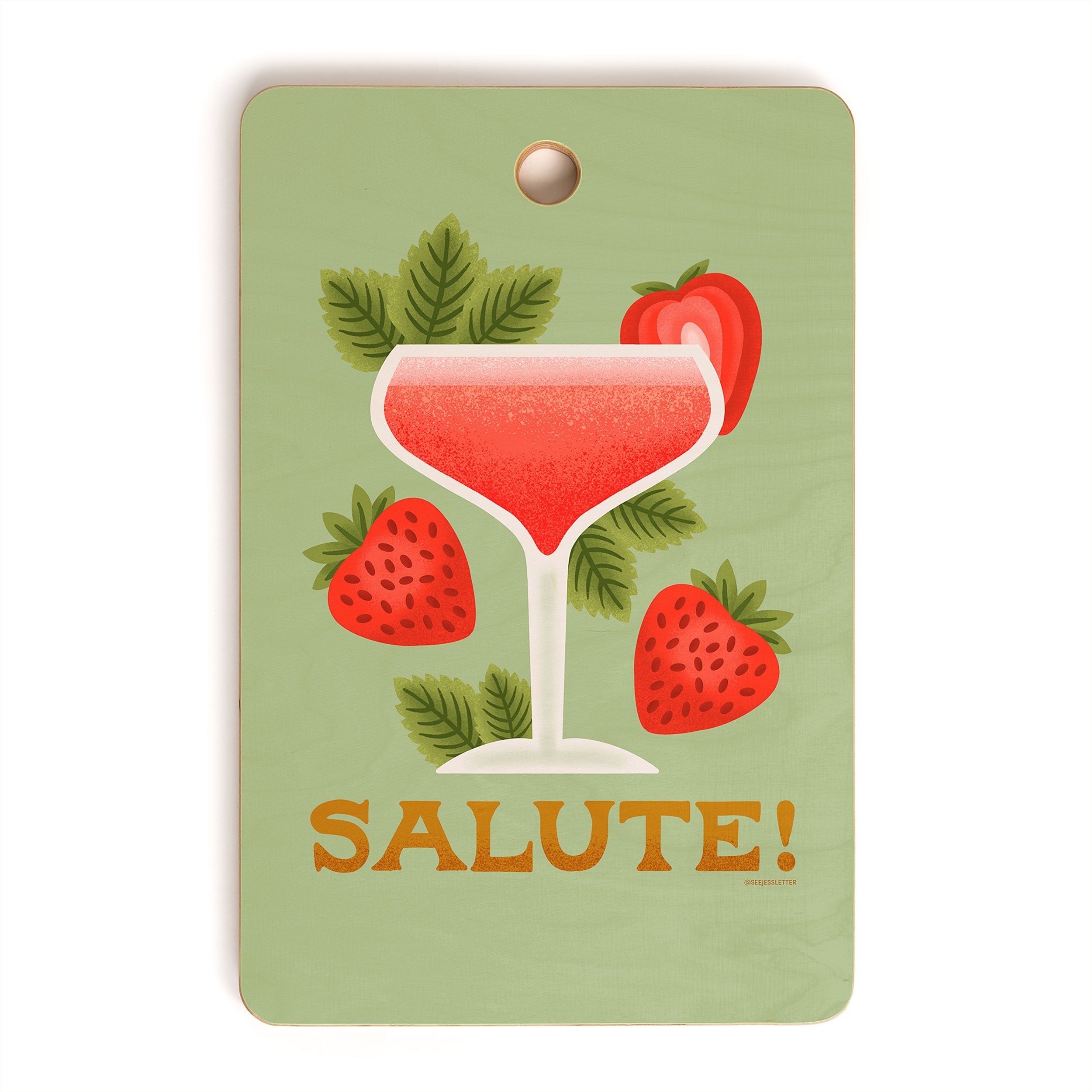 Jessica Molina Rossini Cutting Board Rectangle