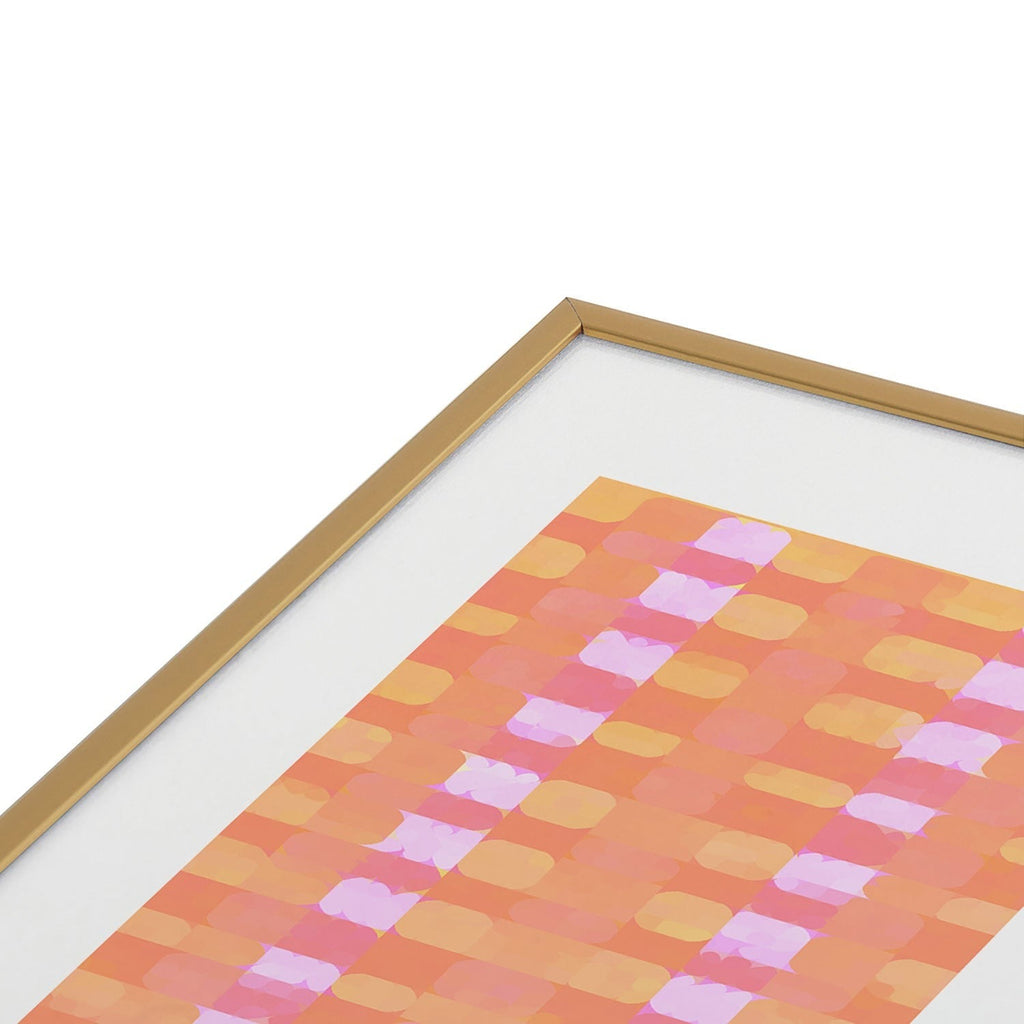 Mirimo Spring glare Metal Framed Art Print