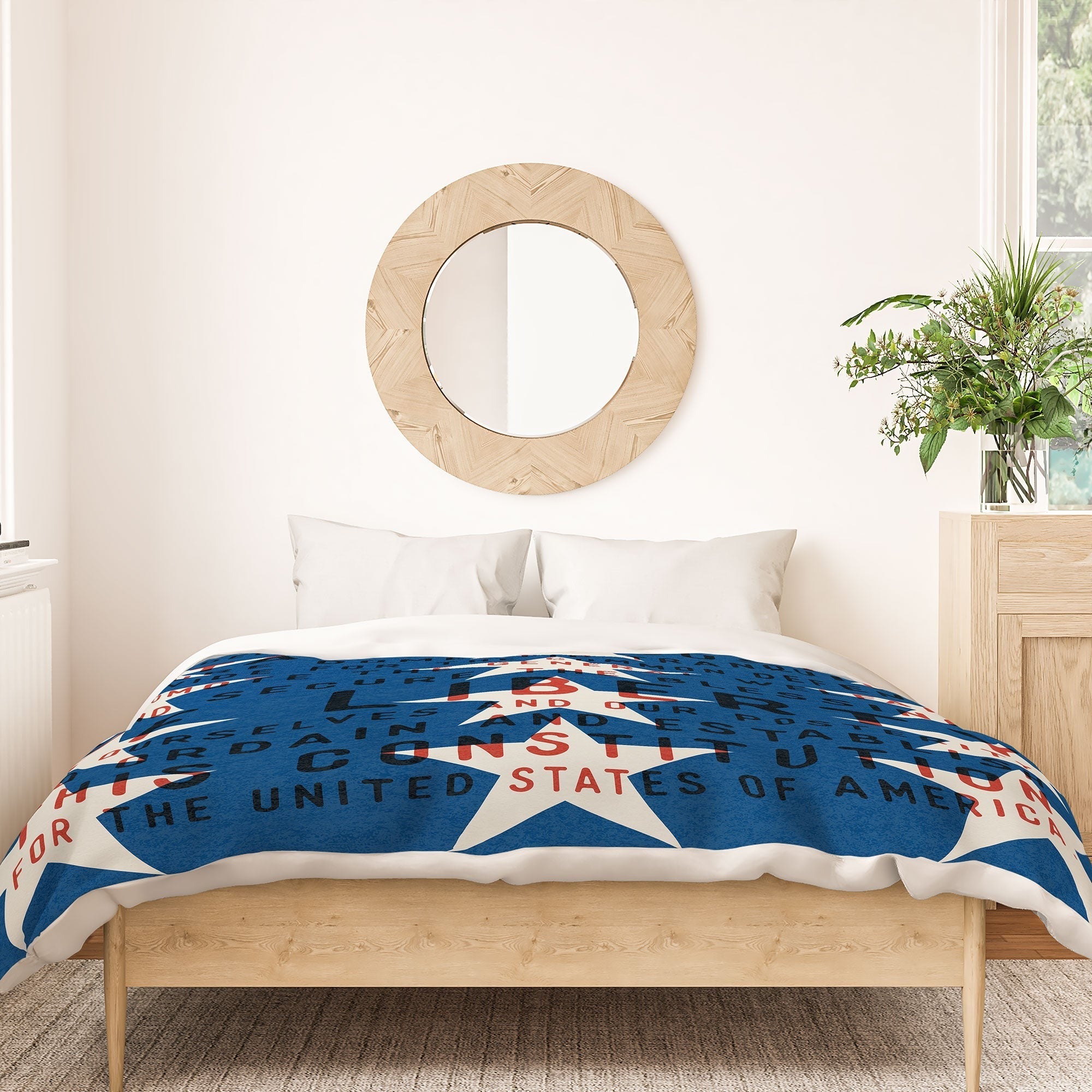 DENY Designs Starred Preamble Duvet Cover
