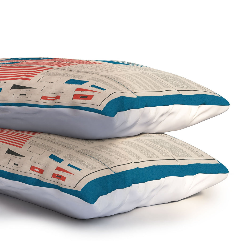 DENY Designs Goff s Evolution of the American Flag Pillow Shams