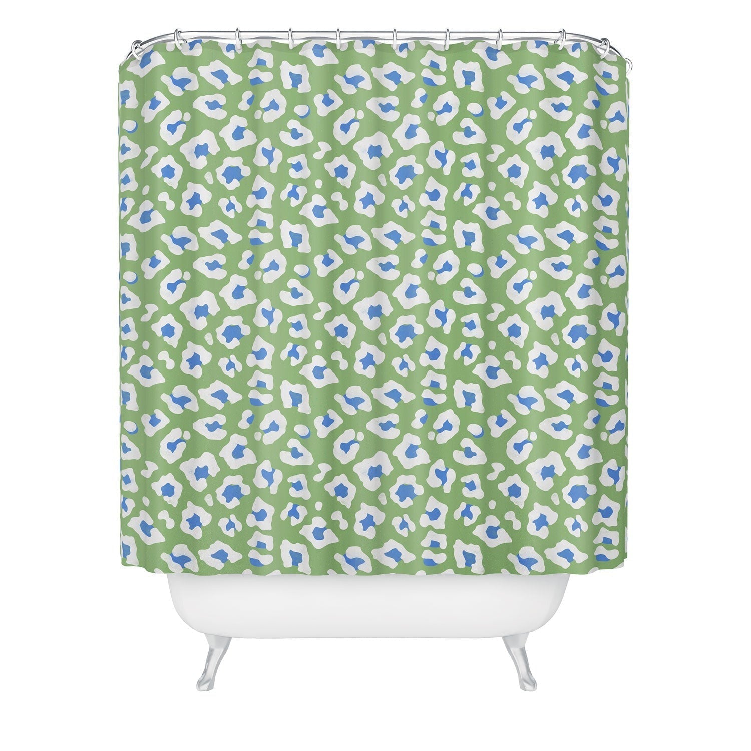 Avenie BR Cheetah Print Shower Curtain