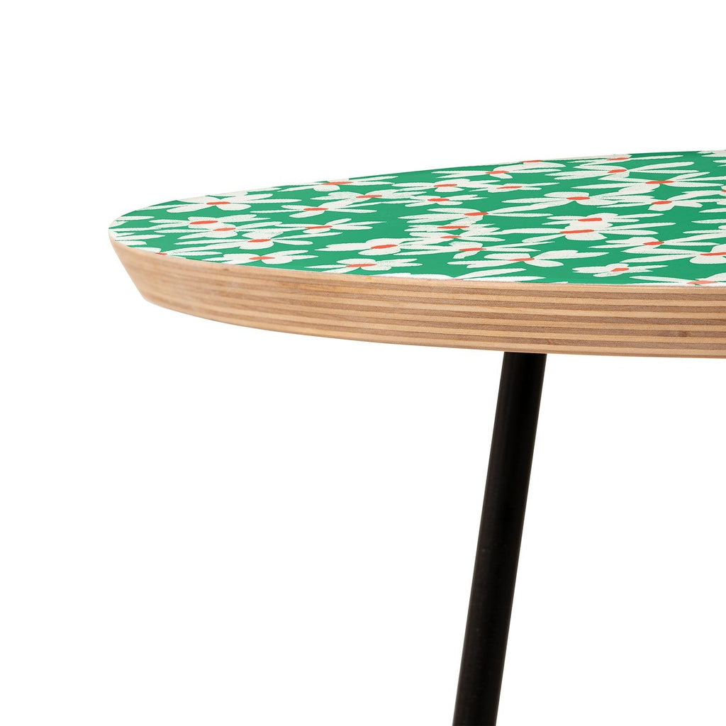 Garima Dhawan wildflowers 15 Round Side Table