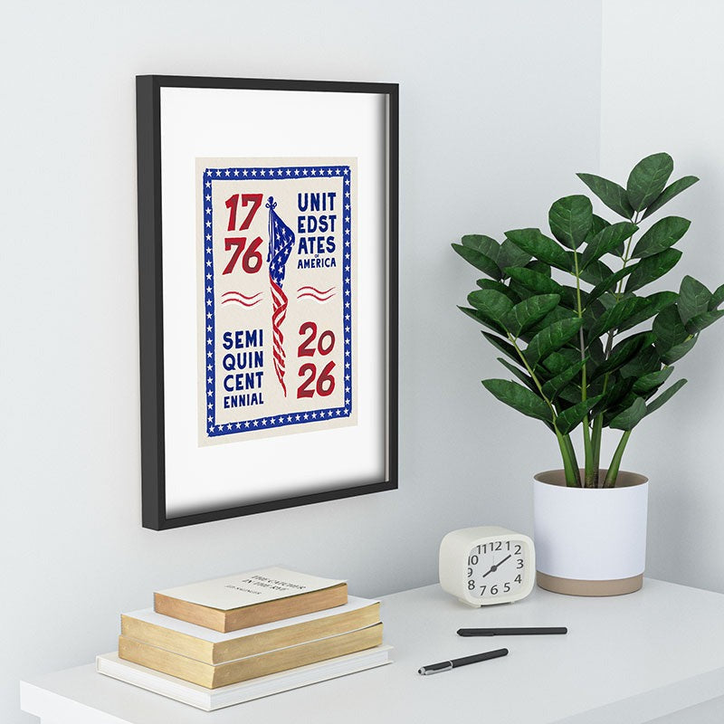 DENY Designs Retro 76 26 Recessed Framing Rectangle