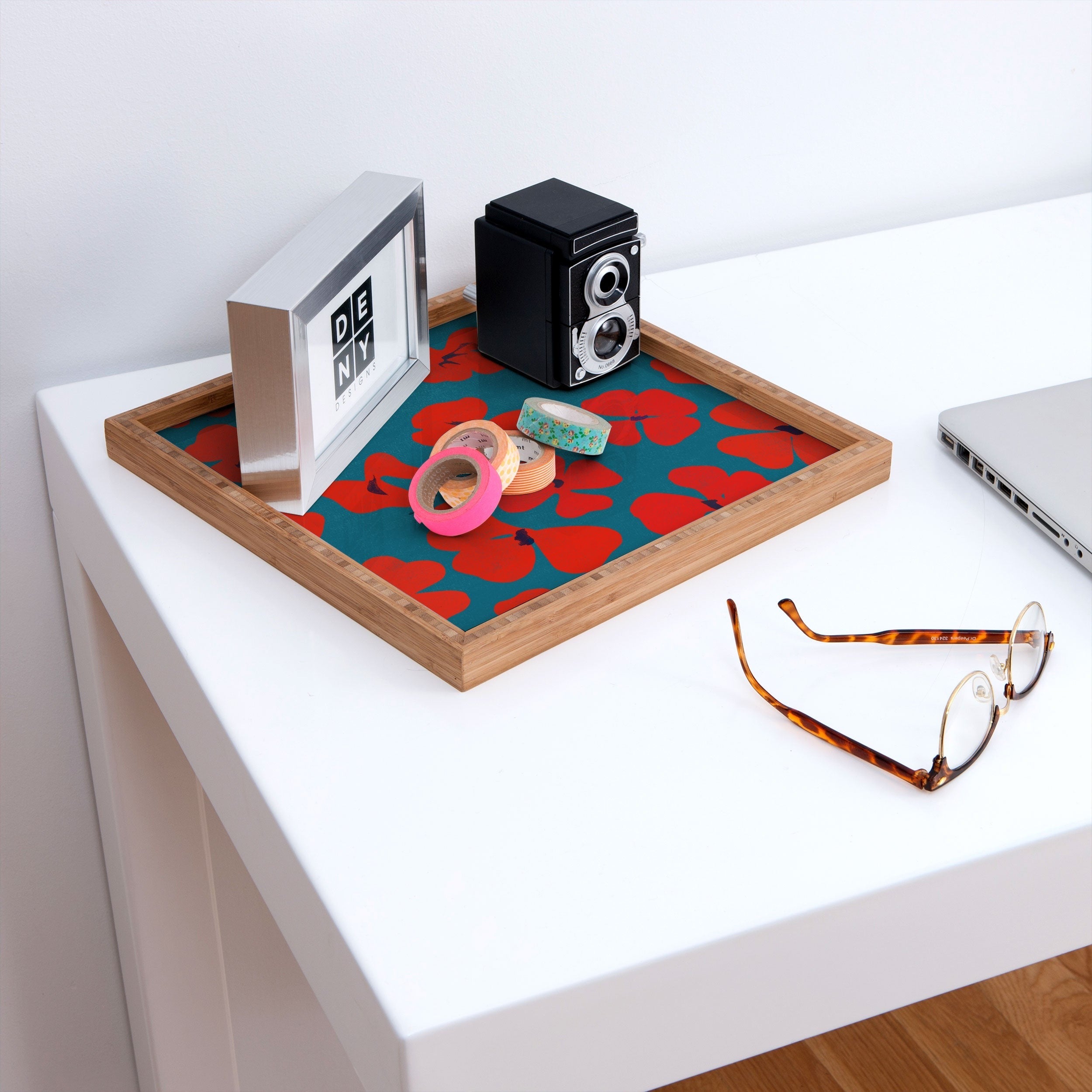 Garima Dhawan oxalis 1 Square Tray