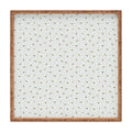 CoastL Studio Hand Drawn Holly Stripe Square Tray