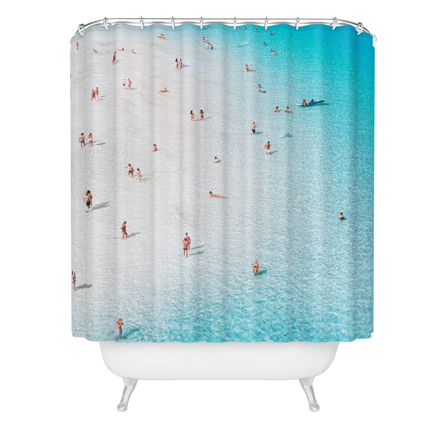 Gal Design Beach Daydream Shower Curtain