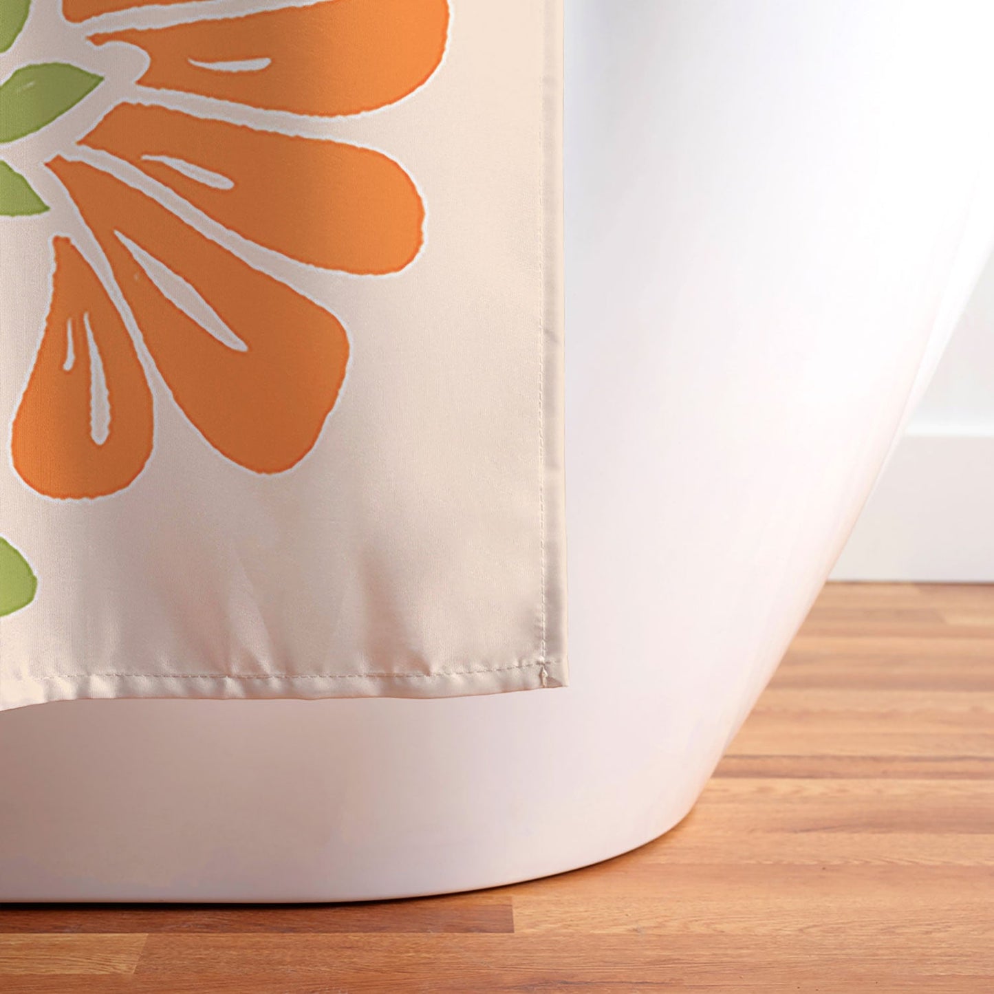 Jaclyn Caris Snake in the Garden Shower Curtain