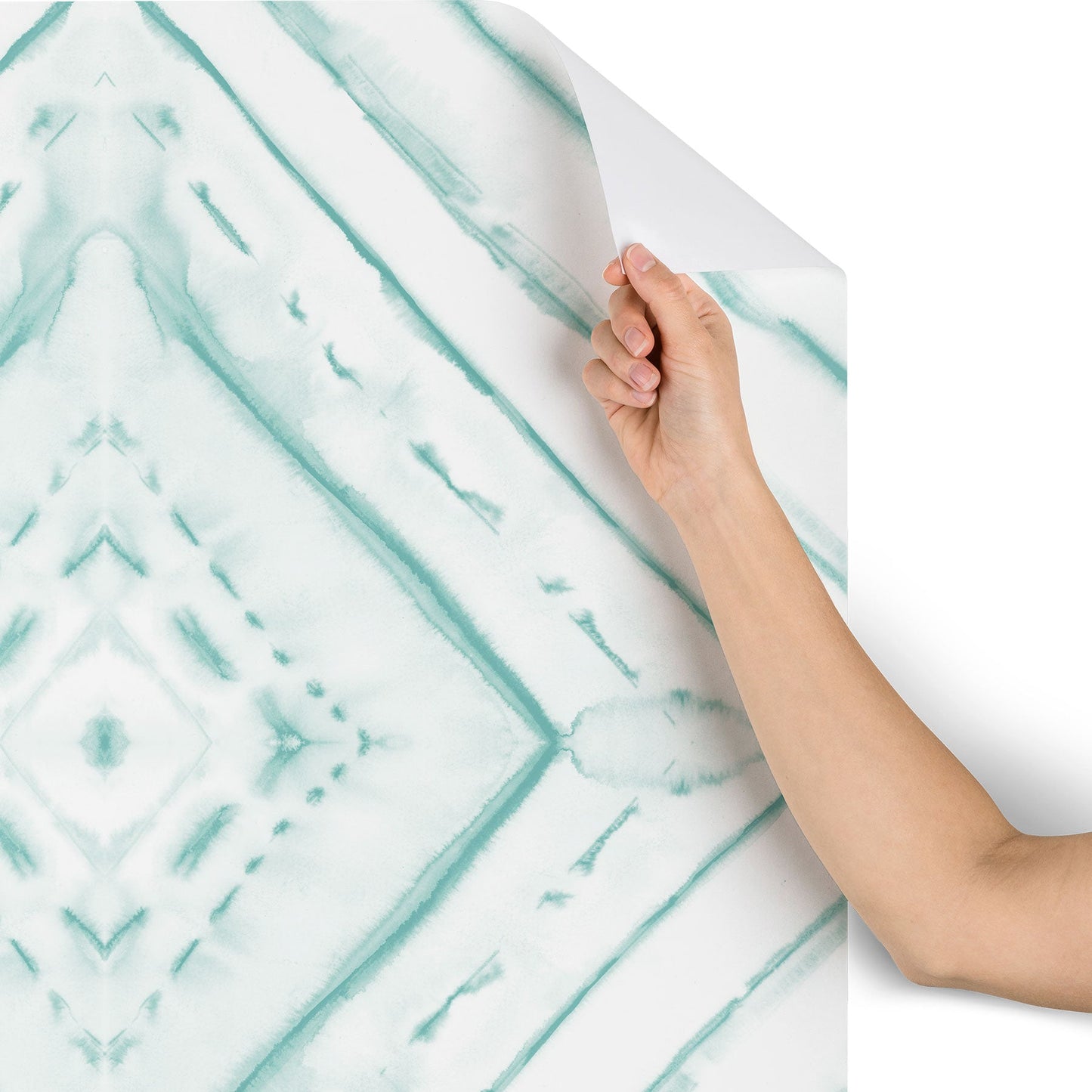 Jacqueline Maldonado Dye Dash Diamond light green Wallpaper