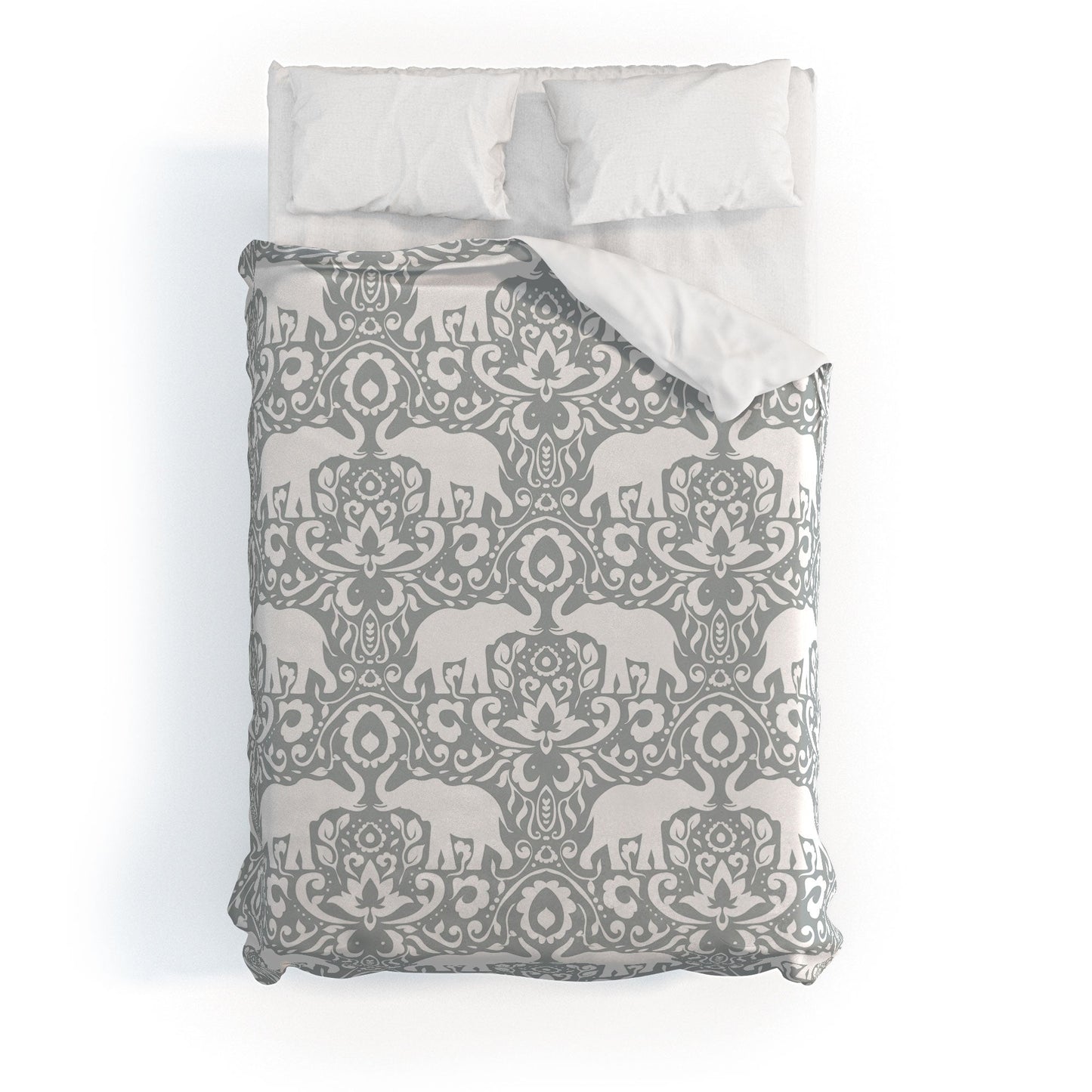Jacqueline Maldonado Elephant Damask Paloma Duvet Cover