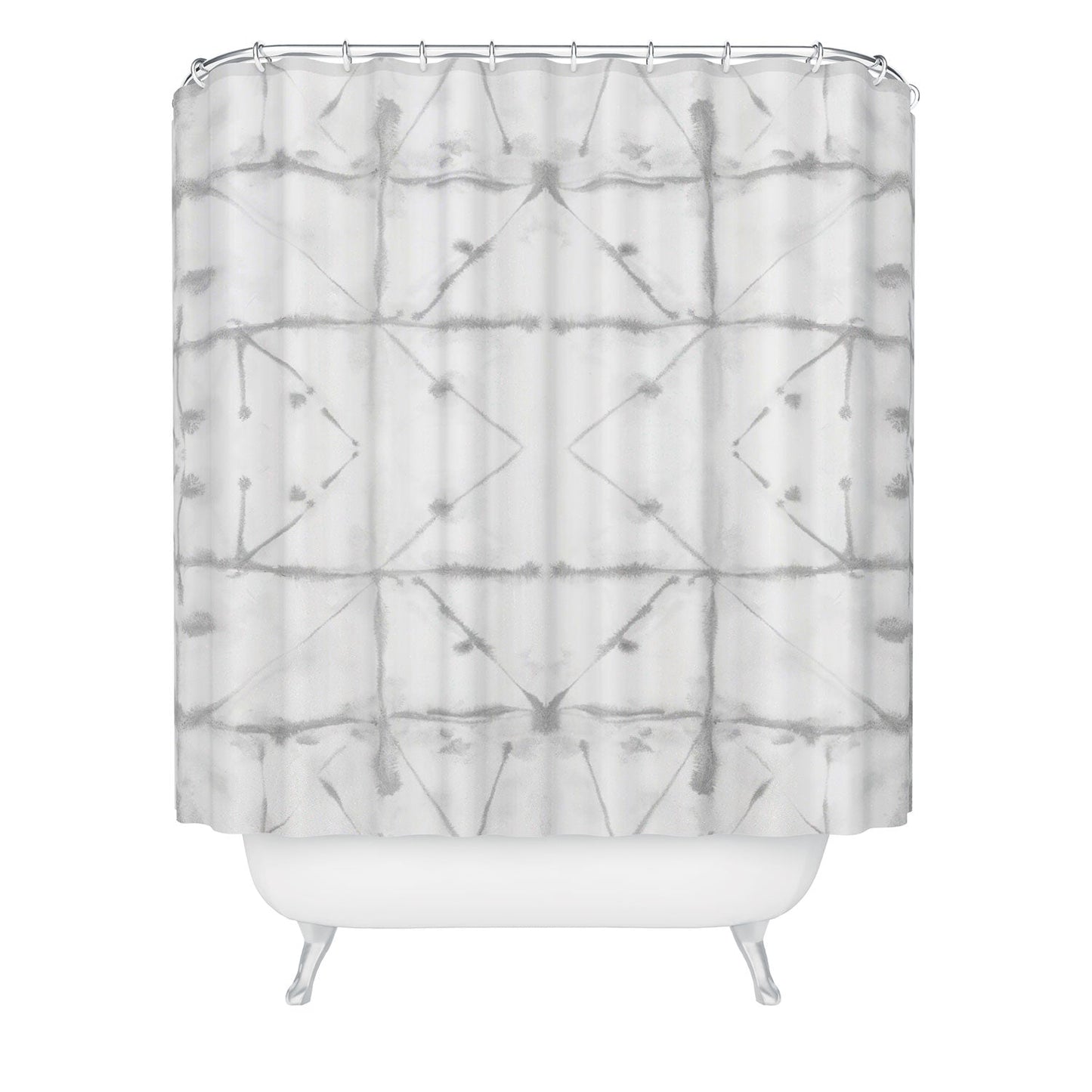 Jacqueline Maldonado Manifest Grey Shower Curtain