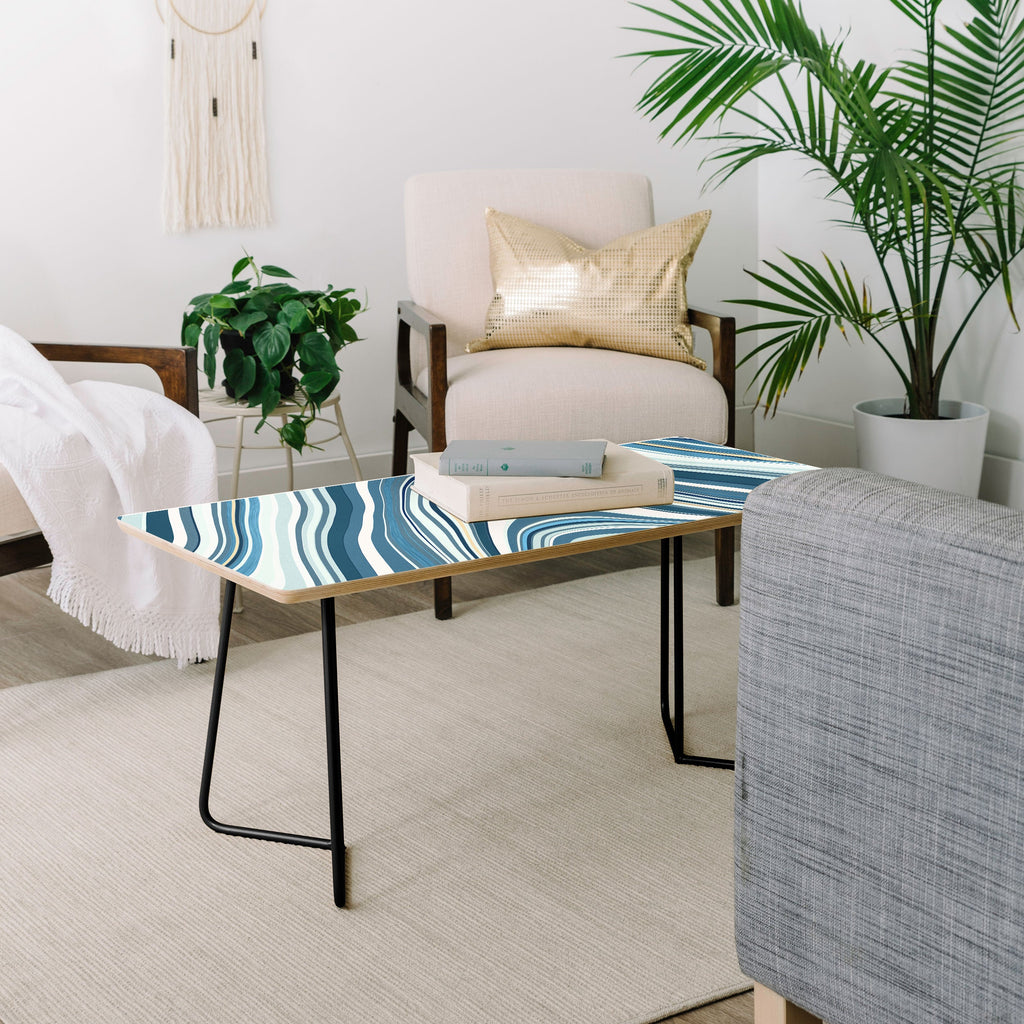Jacqueline Maldonado Marble Blue Coffee Table