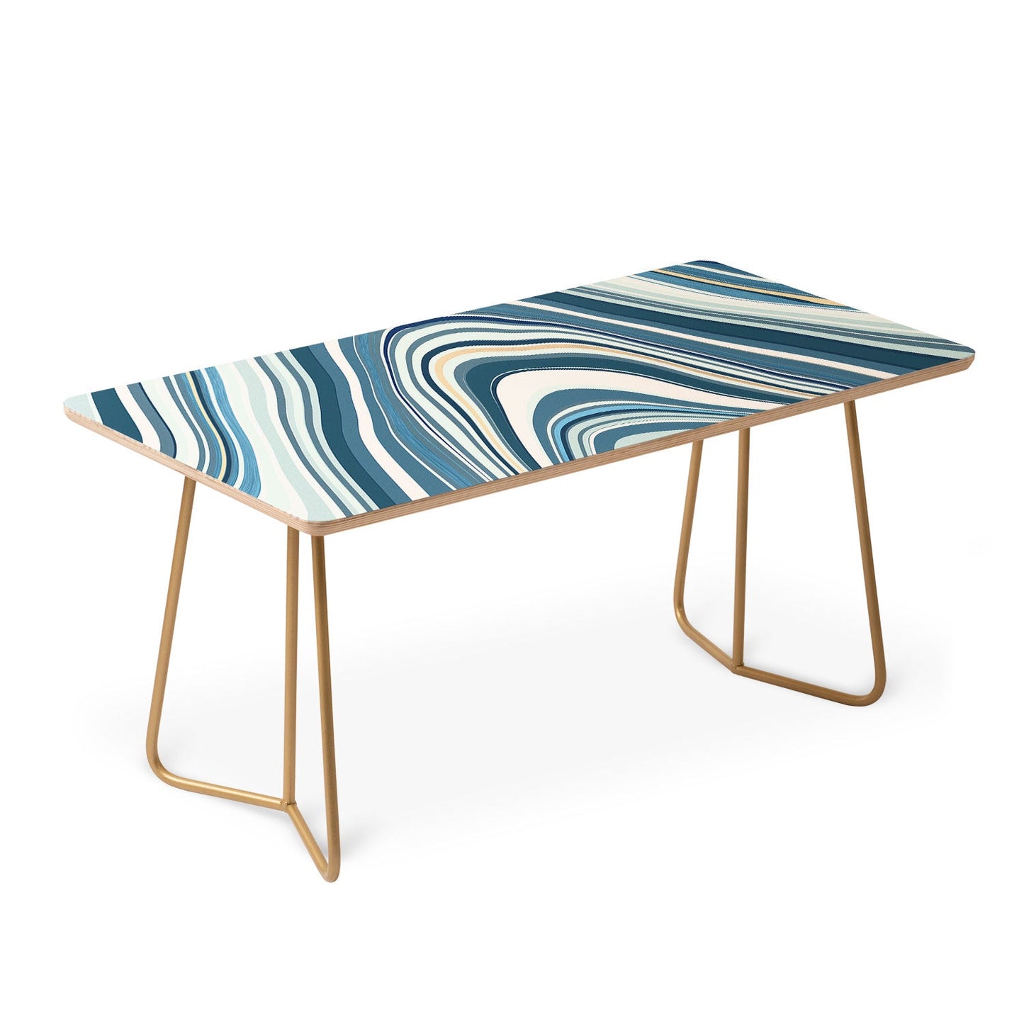 Jacqueline Maldonado Marble Blue Coffee Table