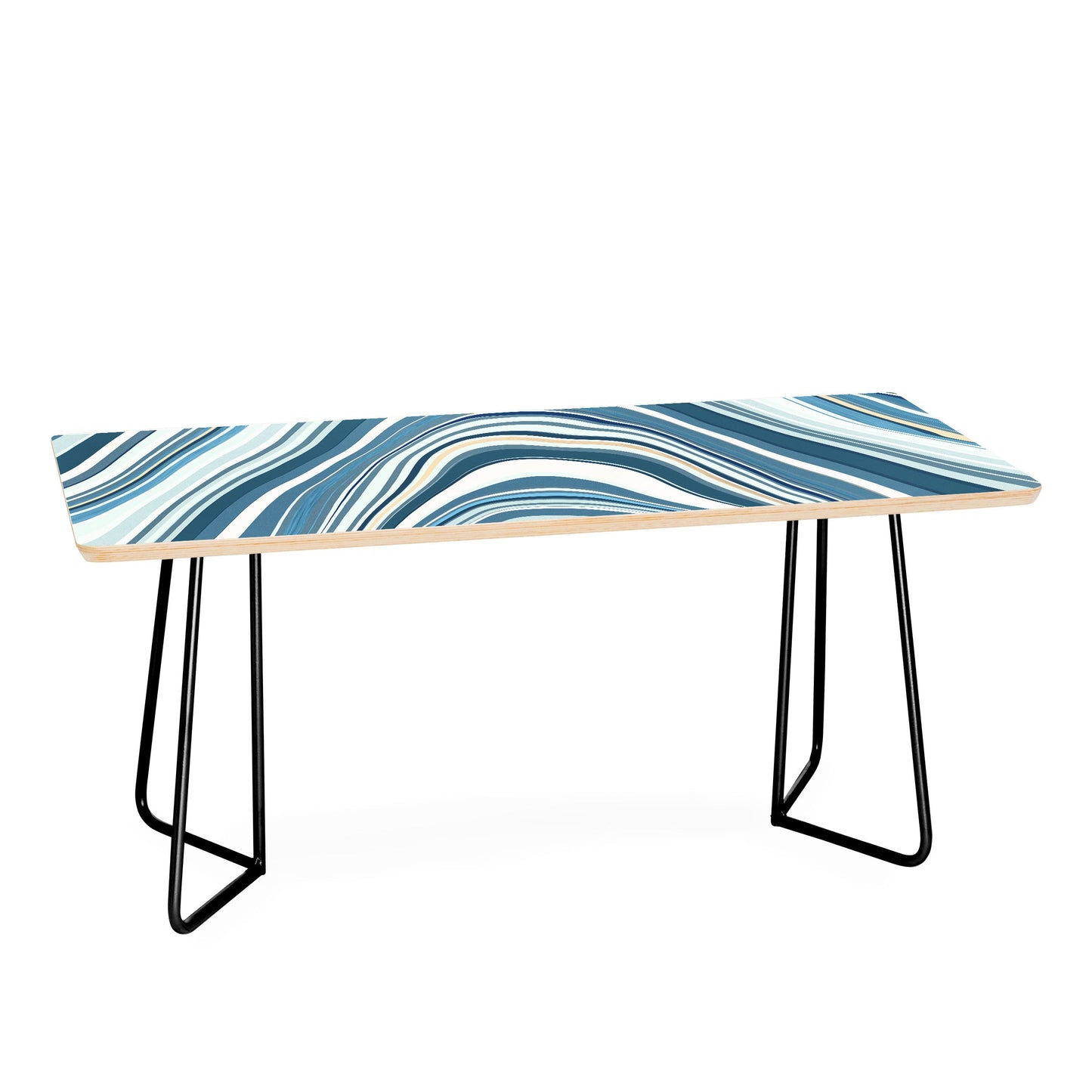 Jacqueline Maldonado Marble Blue Coffee Table