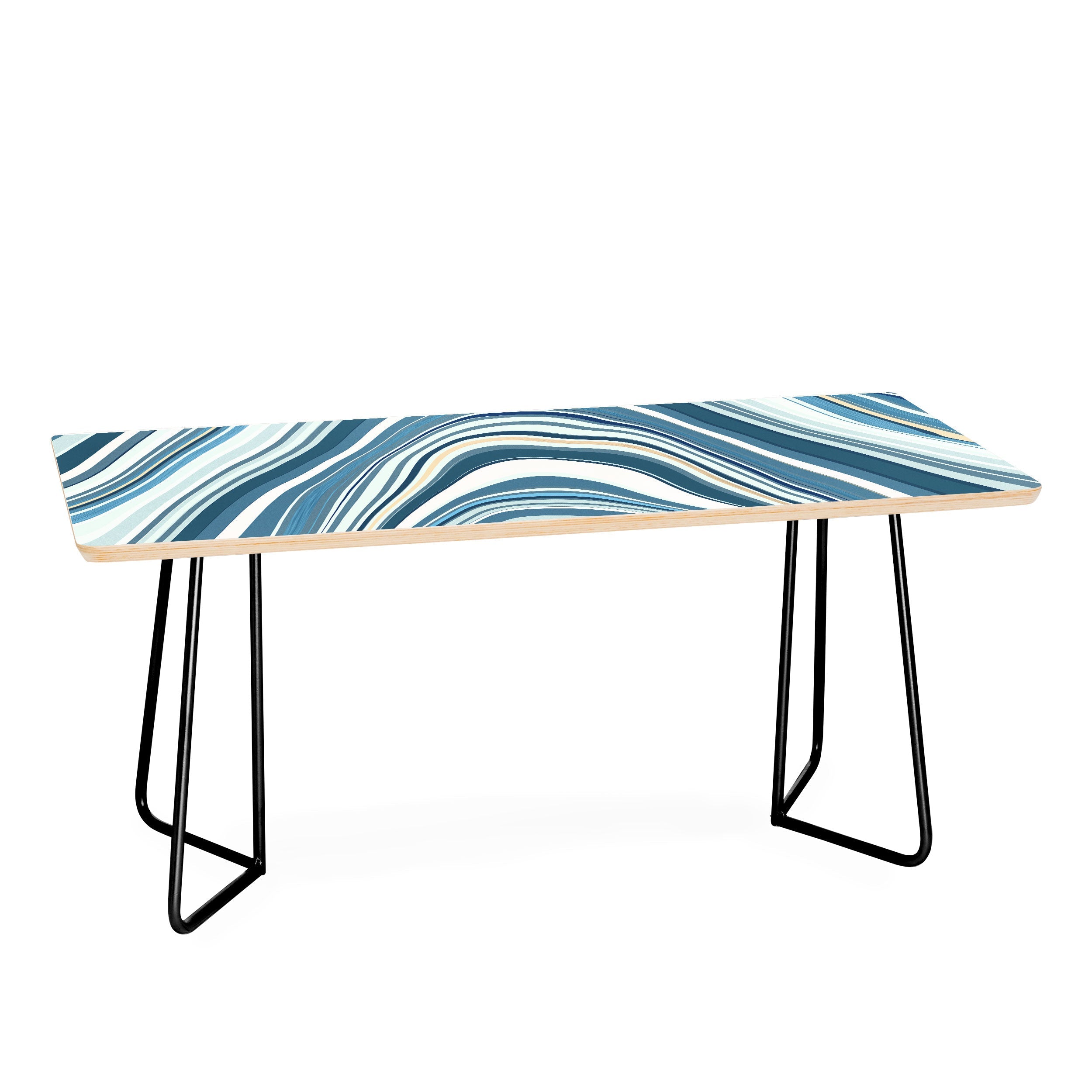Jacqueline Maldonado Marble Blue Coffee Table