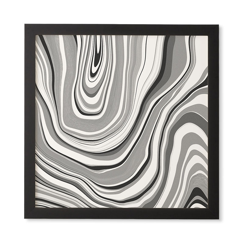 Jacqueline Maldonado Marble Grey Framed Wall Art