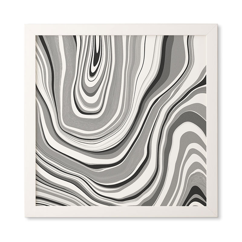 Jacqueline Maldonado Marble Grey Framed Wall Art