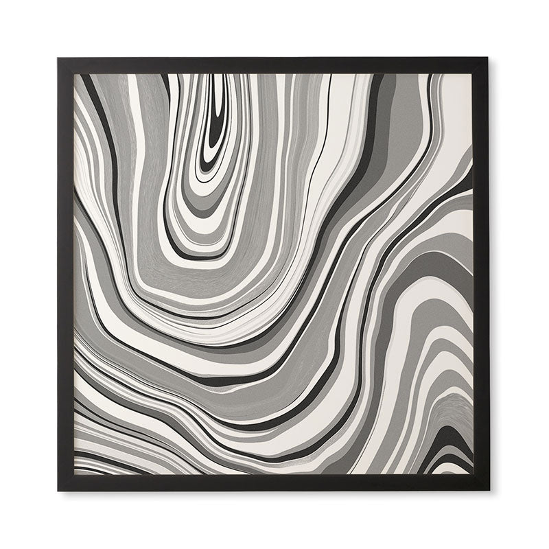 Jacqueline Maldonado Marble Grey Framed Wall Art