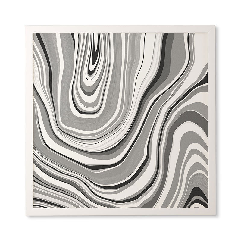 Jacqueline Maldonado Marble Grey Framed Wall Art