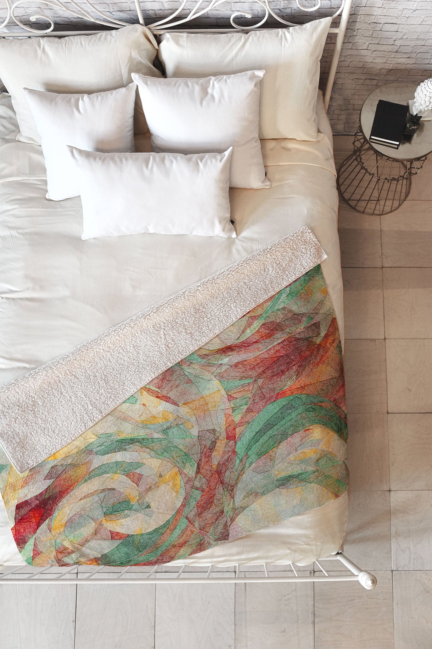 Jacqueline Maldonado Rapt Fleece Throw Blanket