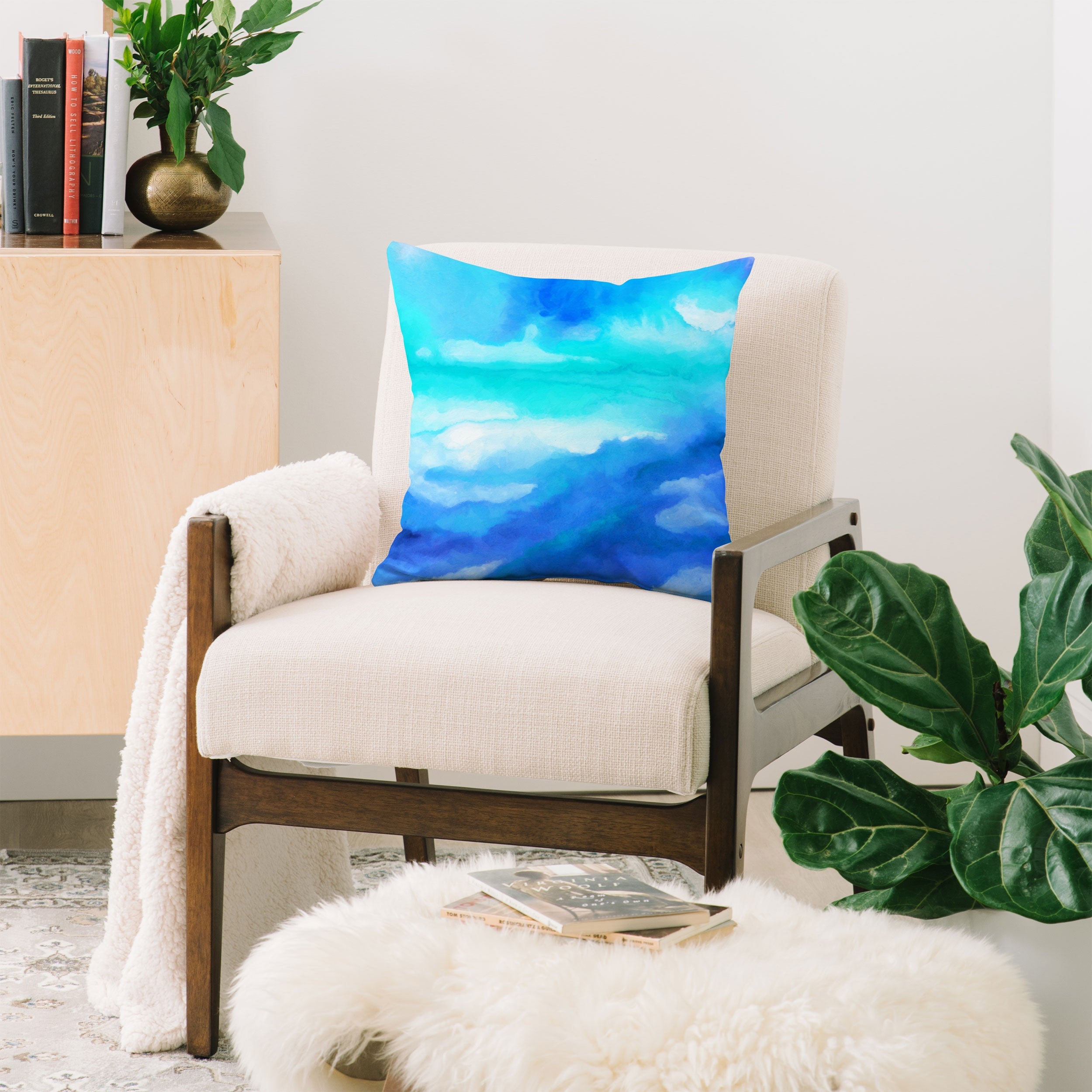Jacqueline Maldonado Rise 2 Throw Pillow