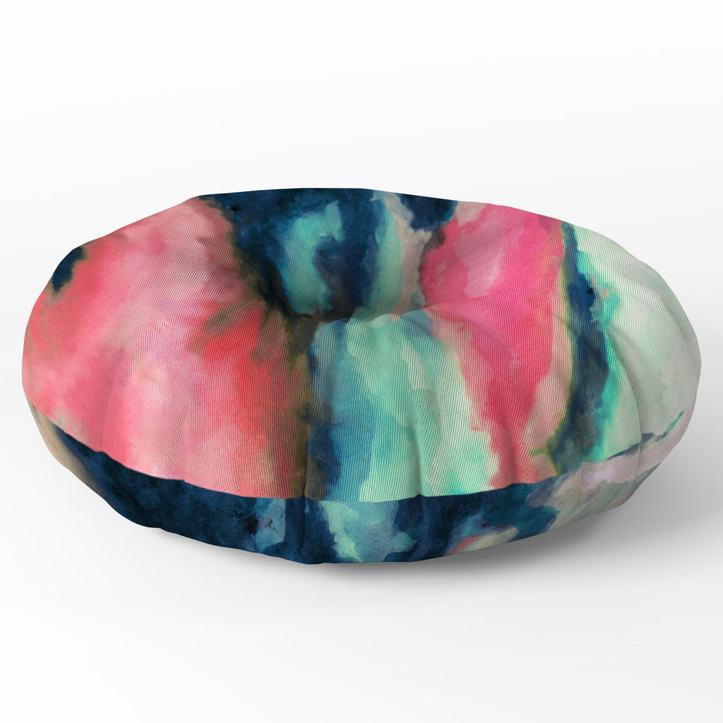 Jacqueline Maldonado Sun Shadow Floor Pillow Round