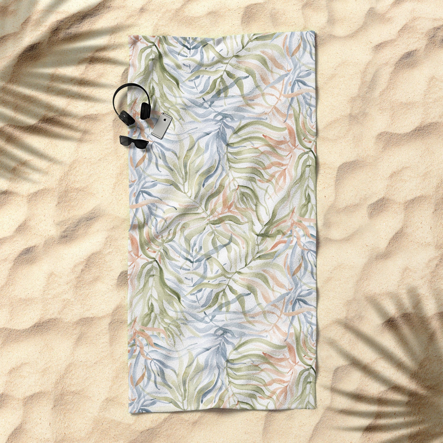 Jacqueline Maldonado Sway Palms Beach Towel