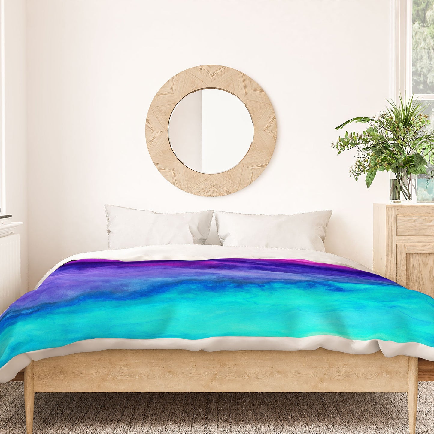 Jacqueline Maldonado The Sound Duvet Cover