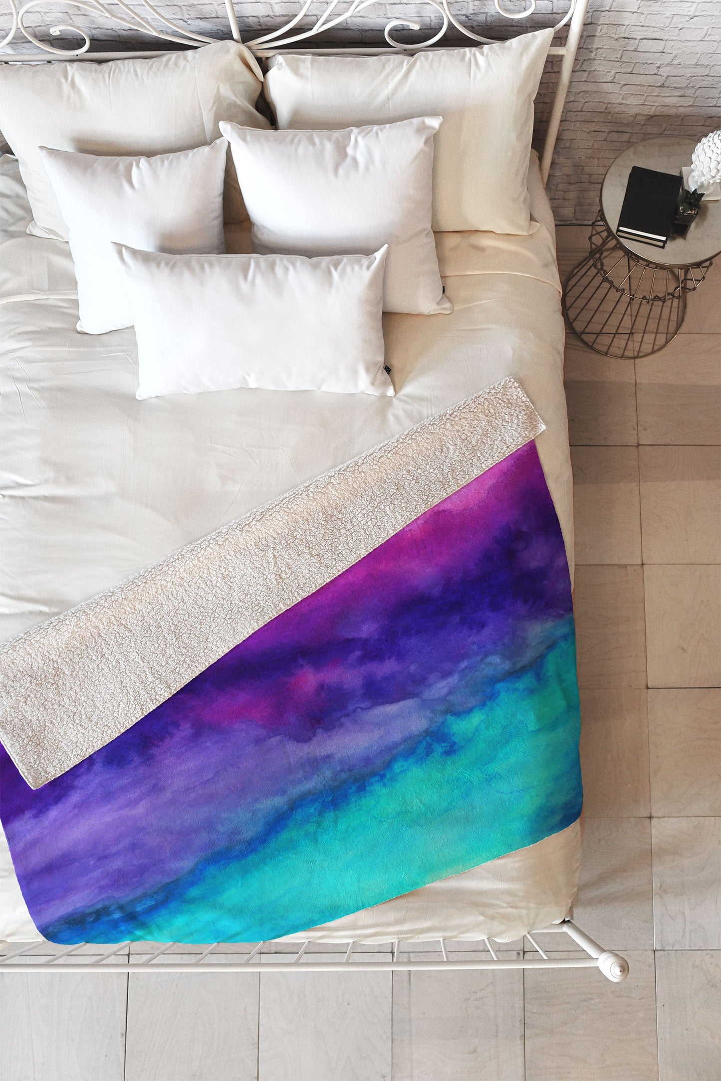 Jacqueline Maldonado The Sound Fleece Throw Blanket