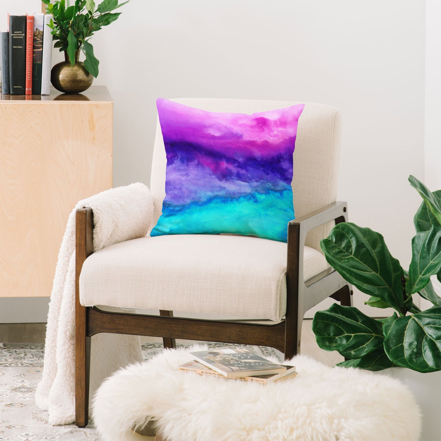 Jacqueline Maldonado The Sound Throw Pillow