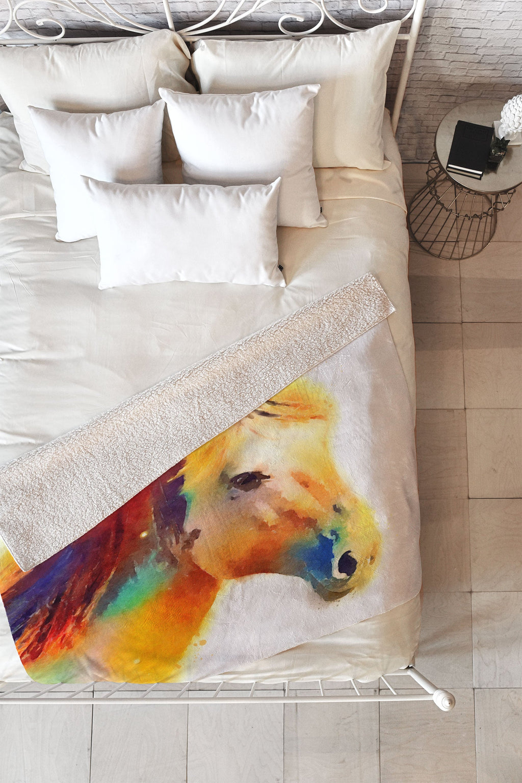 Jacqueline Maldonado The Spirited Fleece Throw Blanket