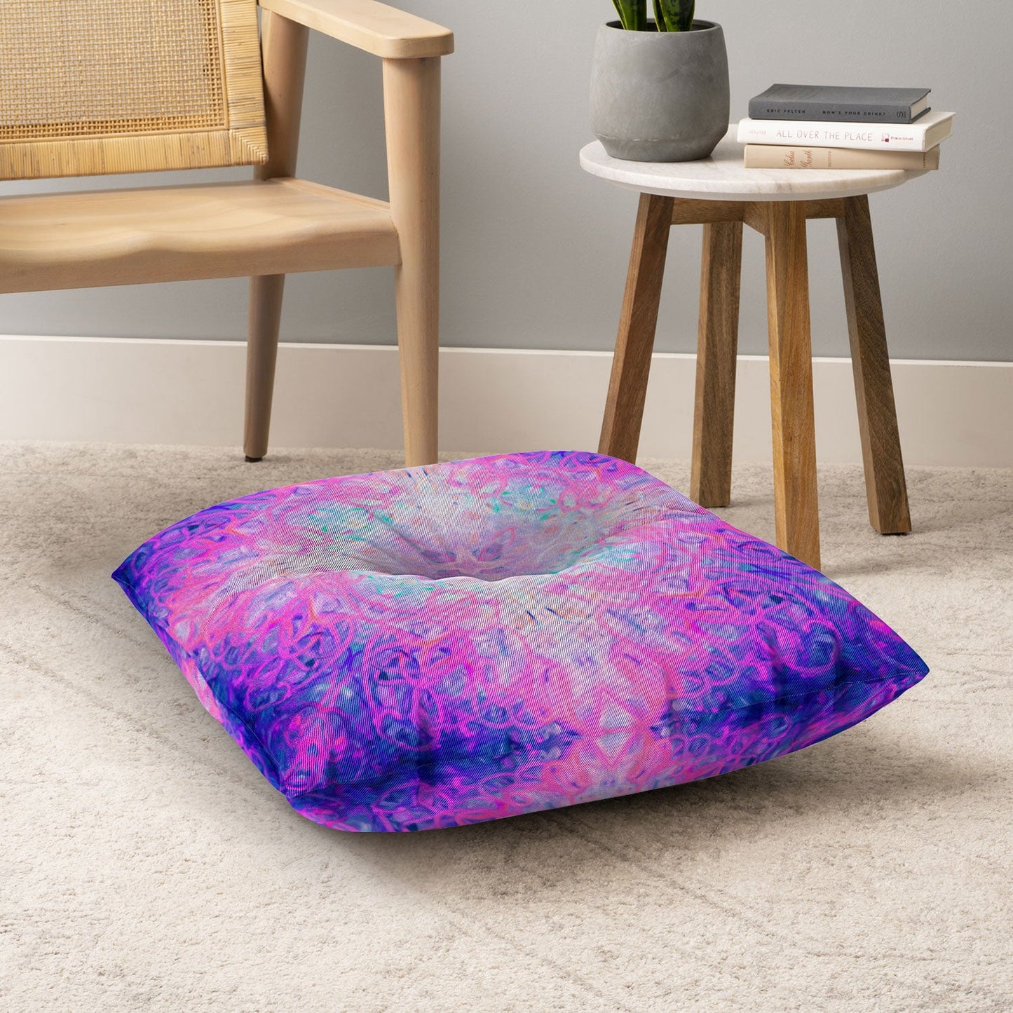 Jacqueline Maldonado Water 1 Floor Pillow Square