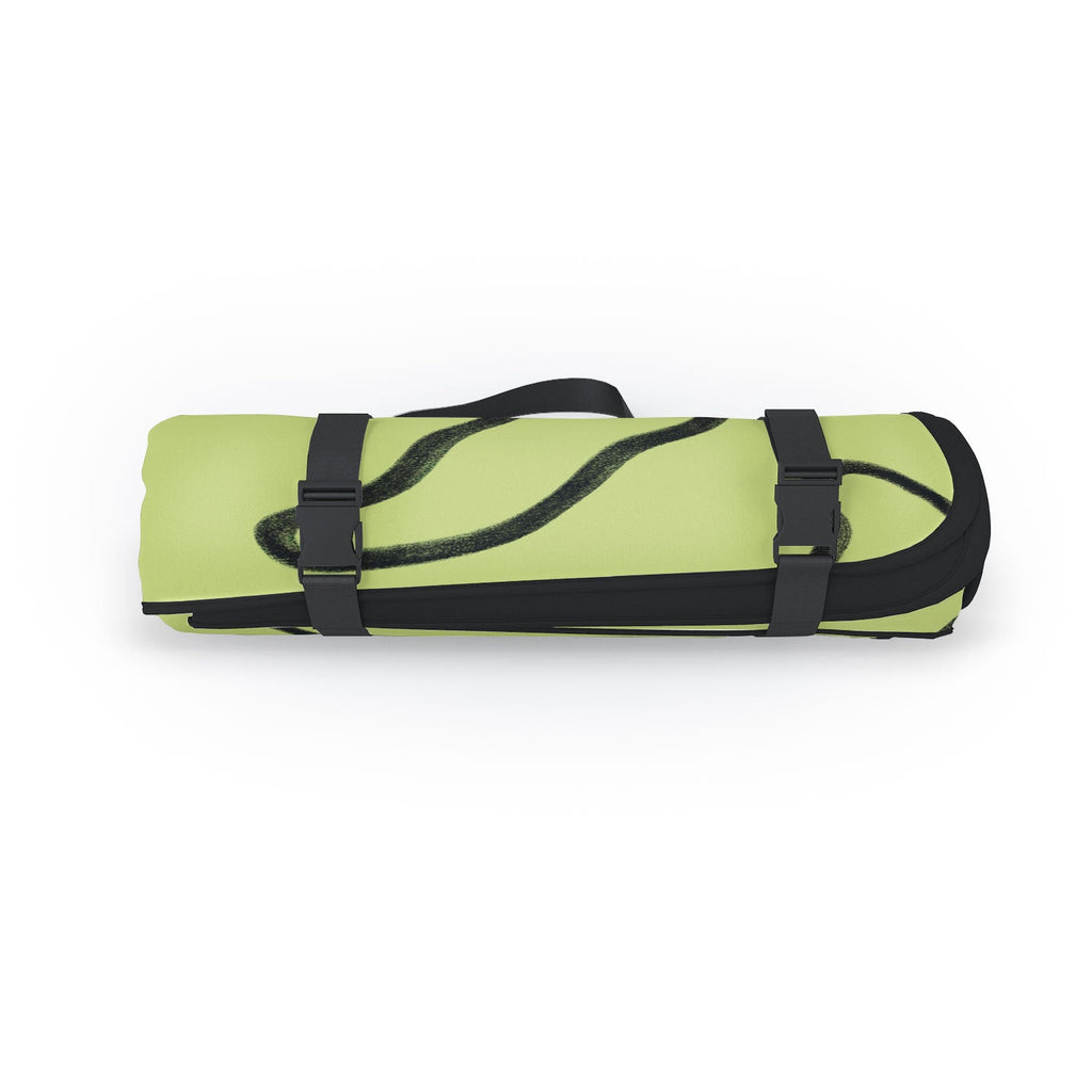 Jae Polgar Party Green Picnic Blanket