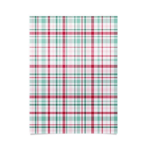 Lisa Argyropoulos Merry Vintage Plaid Poster