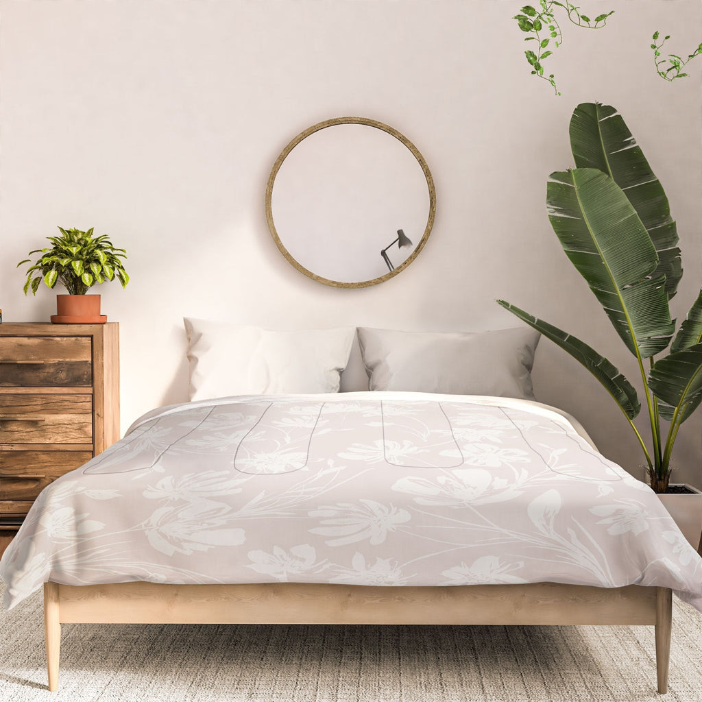 Gabriela Fuente Martine Neutral Comforter