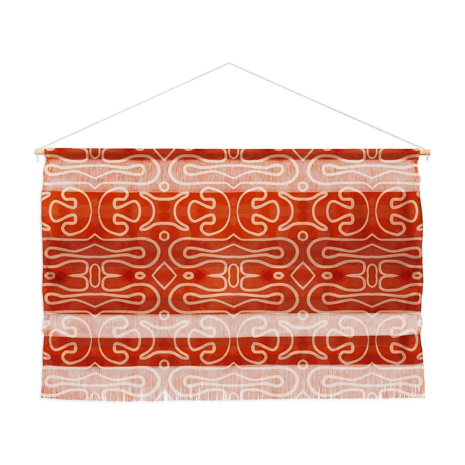 Mirimo Venexiana Burnt Orange Wall Hanging Landscape