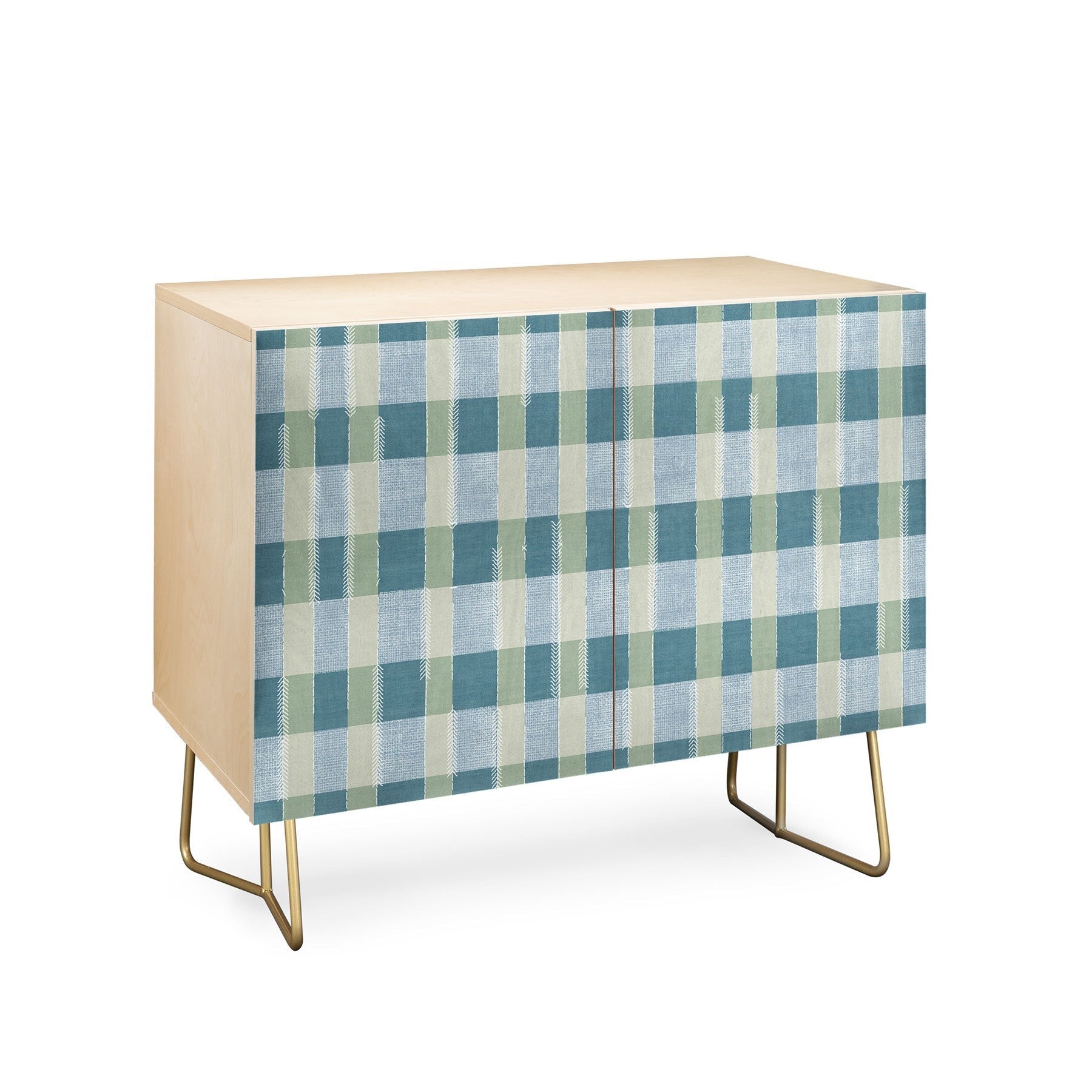Marta Barragan Camarasa Country Style Checks Credenza