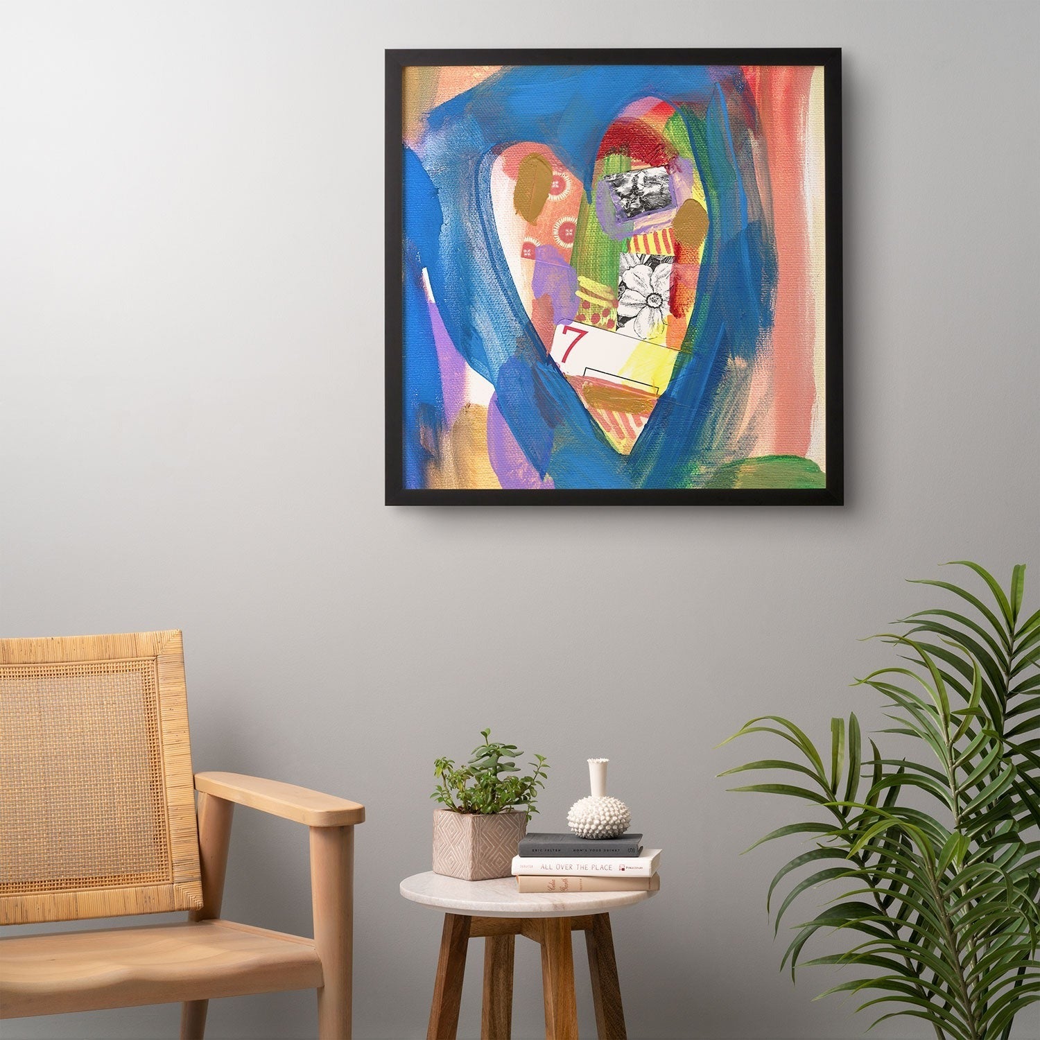 Natalie Baca Lucky in Love Framed Wall Art