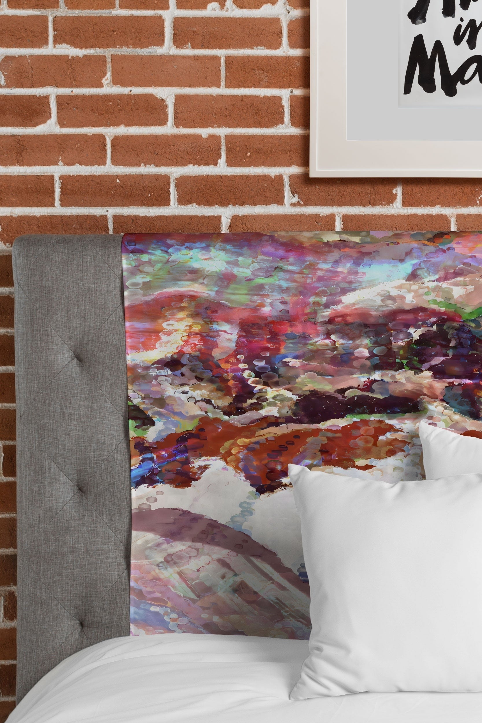 83 Oranges Sequin Haze Tapestry