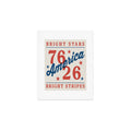 DENY Designs Bright Stars Bright Stripes Art Print