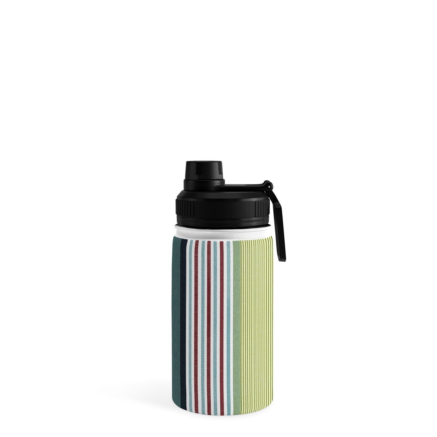 Marta Barragan Camarasa Colorful Stripe Delight Water Bottle
