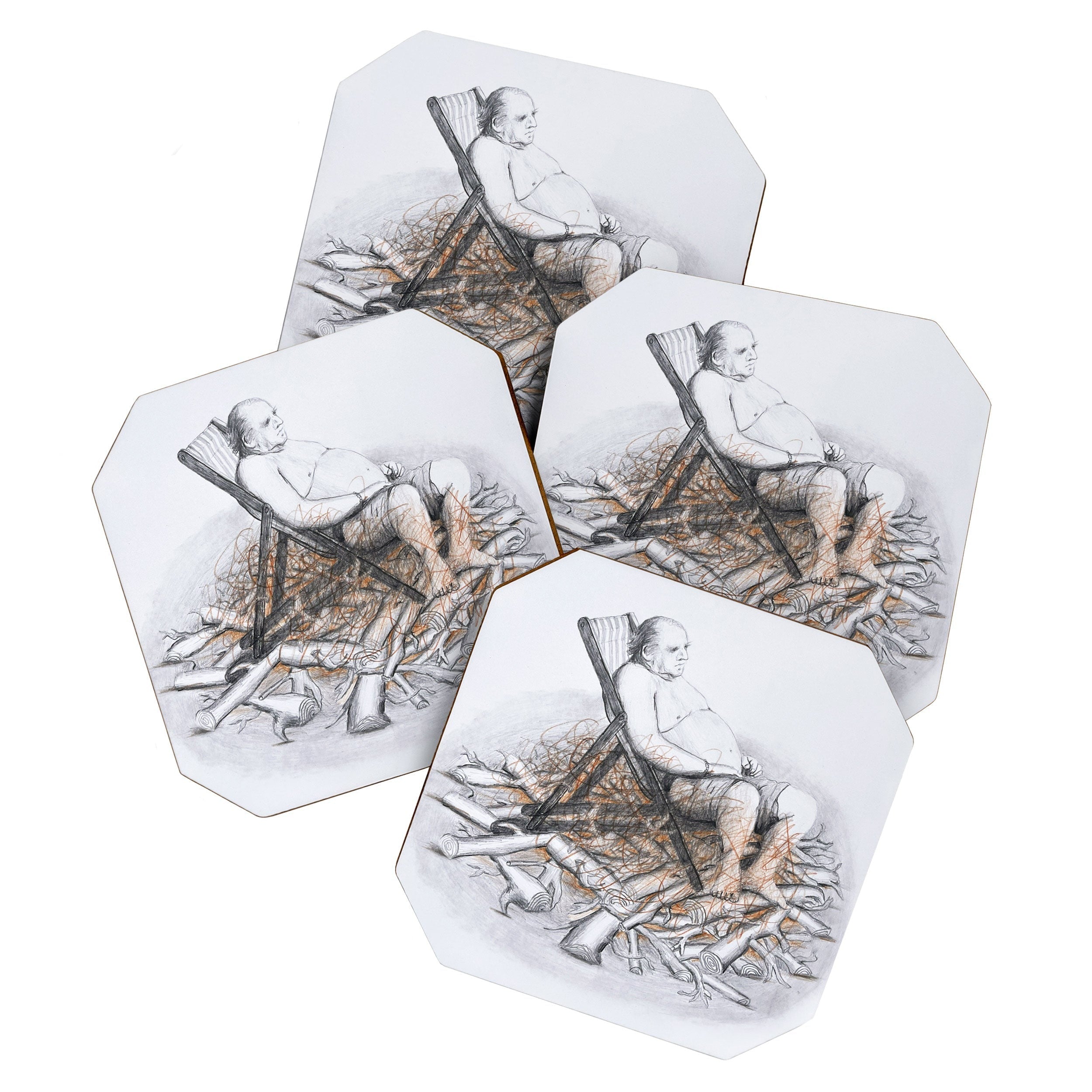 Coco de Paris Why was I born Coaster Set