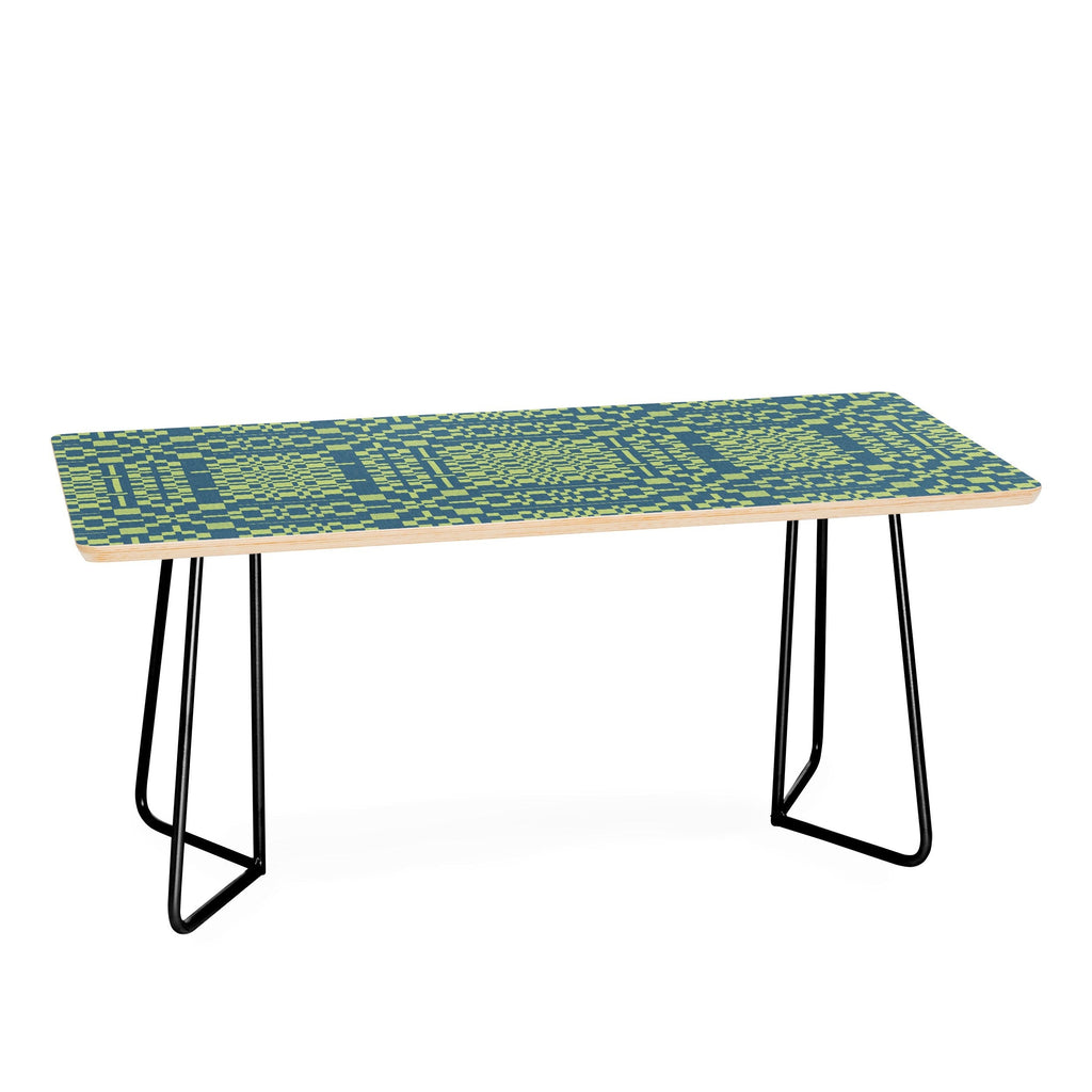 Marta Barragan Camarasa Nostalgic Grid Design Coffee Table