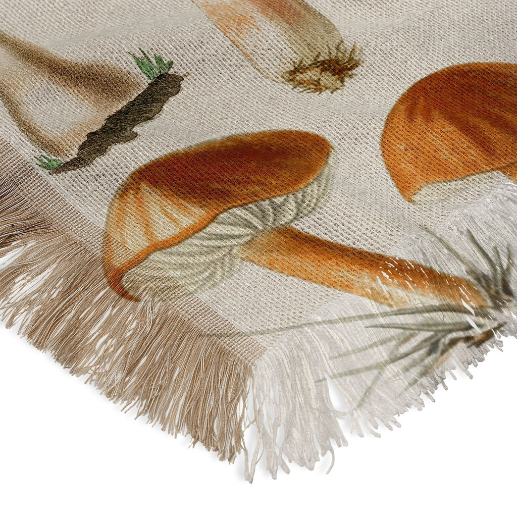 Gal Design Mushrooms Collection Throw Blanket