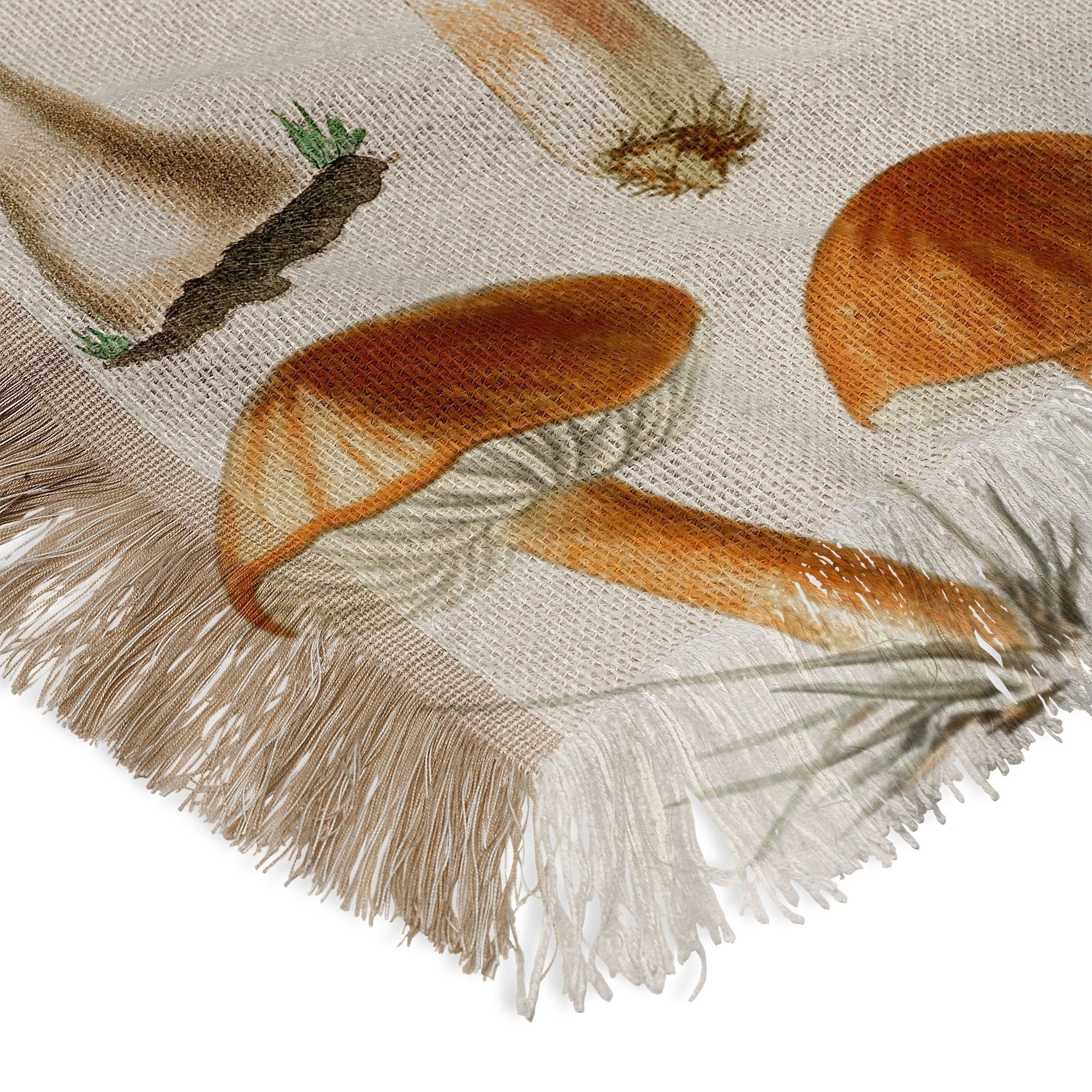 Gal Design Mushrooms Collection Throw Blanket